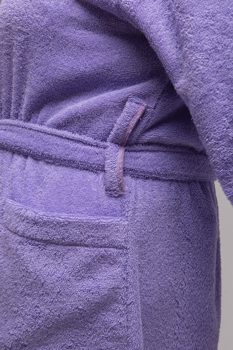 снимок Халат махровый сиреневый 60-62, 64-66 от магазина BIO-TEXTILES ОПТ