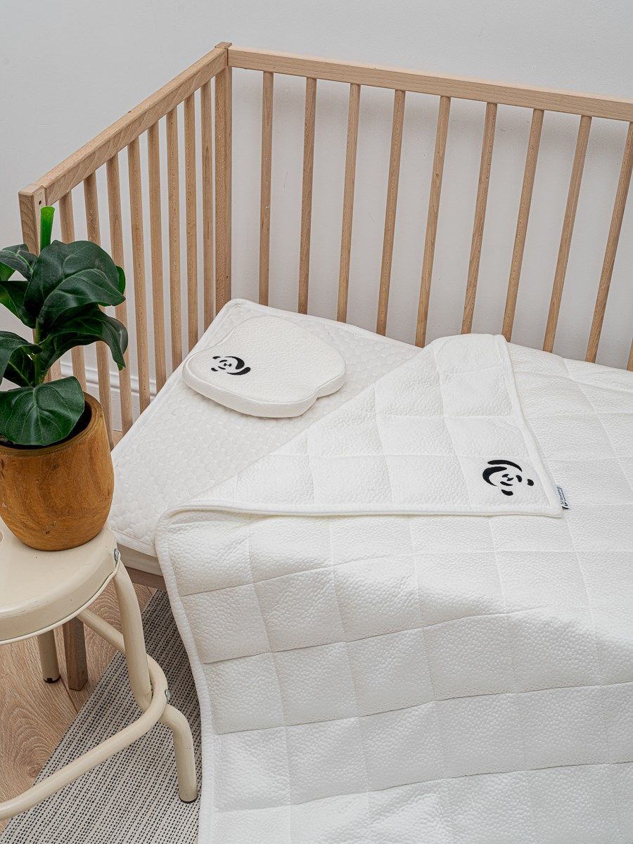снимок Подушка с эффектом памяти PandaHug - Вaby 0+ 24*24*3  от магазина BIO-TEXTILES ОПТ