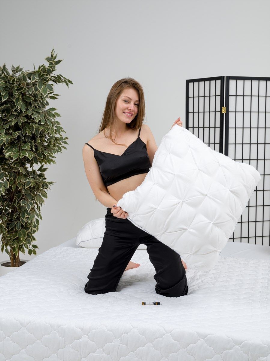 снимок Подушка PandaHug Zephyr 70х70 + саше Lavender от магазина BIO-TEXTILES ОПТ