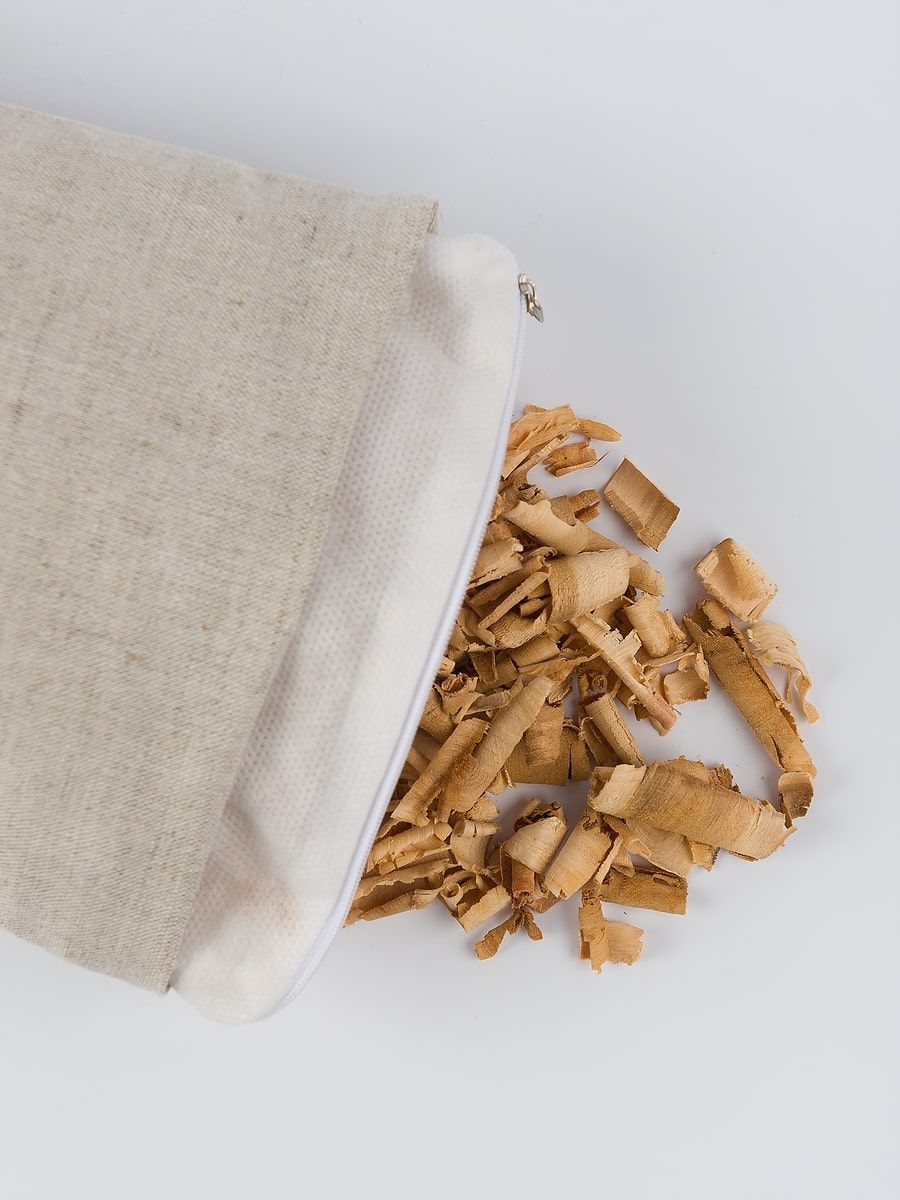 снимок Подушка-валик "Кедровая магия" с кедровой стружкой от магазина BIO-TEXTILES ОПТ