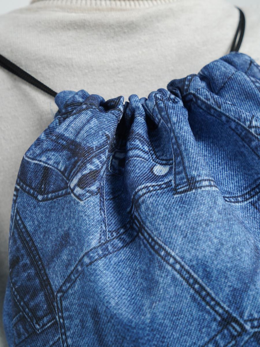 снимок Мешок для обуви "Джинсы" от магазина BIO-TEXTILES ОПТ