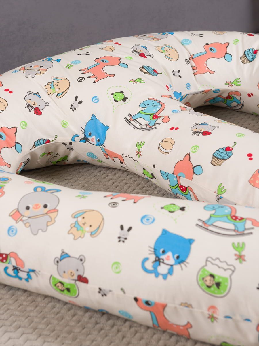 снимок Подушка для двойняшек "ИГРУШКИ" от магазина BIO-TEXTILES ОПТ