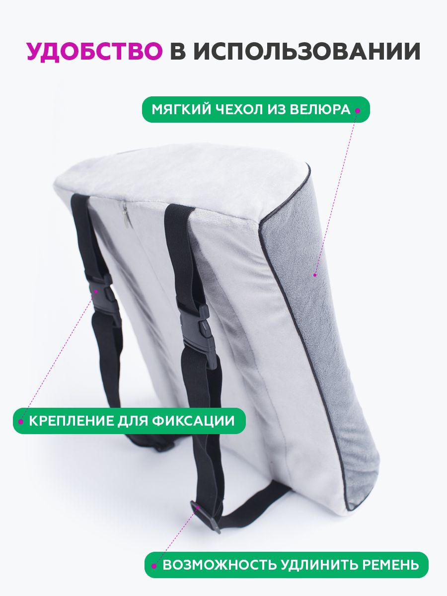 снимок Автомобильная подушка для поясницы "INNOFOAM BACKLUX NEO" от магазина BIO-TEXTILES ОПТ
